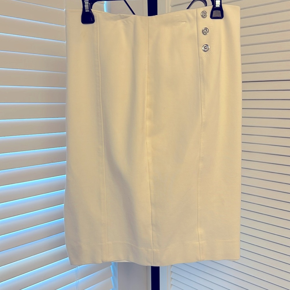 White skirt
